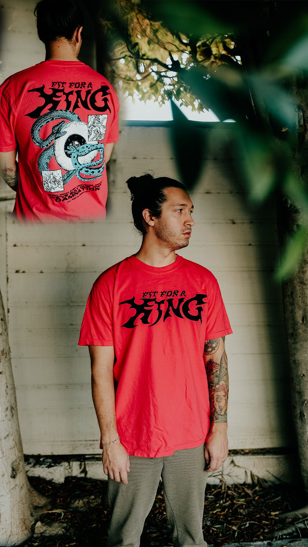 Snake Eyeball T-Shirt – Fit For A King