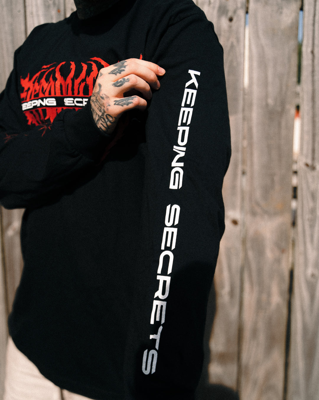 Keeping Secrets Long Sleeve – Fit For A King