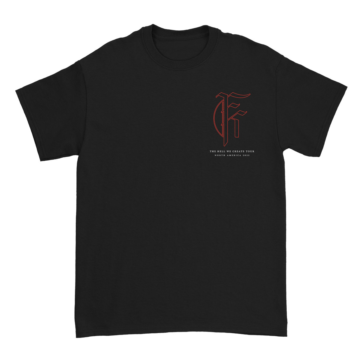 Tour Shirt - Black – Fit For A King